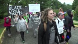 ڕێپـێوانێـک لە ئەمەریکا لە دژی ڕەگەزپەرستی