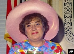 U.S. Rep. Bella Abzug (D-N.Y.) is shown in 1971, wearing one of her trademark hats.
