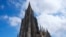 FILE - An exterior view of Ulmer Münster, the world's tallest church, in Ulm, Germany, Sept. 18, 2024.