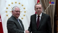 Erdoğan-Tillerson görüşmesi sona erdi