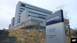 Le siège d'Europol à La Haye aux Pays-Bas le 2 décembre 2016.