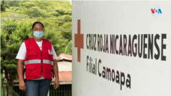 La Cruz Roja Nicaragüense Filial Camoapa se ha unido a apoyar esta iniciativa ciudadana. Foto Donaldo Hernández, VOA.