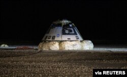 La cápsula Starliner de Boeing.