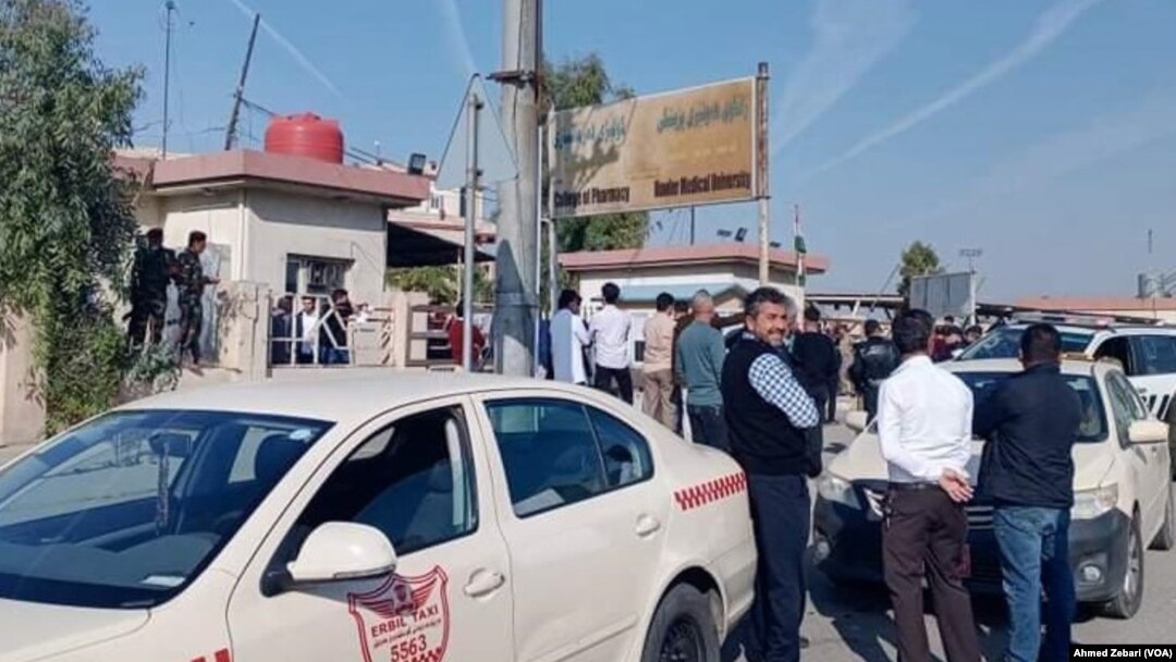 خۆپیشاندان لە هەولێر