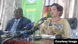 UJustice Priscilla Chiguma lesinye isiphathamandla seZimbabwe Electoral Commission.