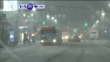 VOA60 America - Late-Season Blizzard Slams Northeast US