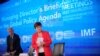 La directora gerente del FMI, Kristalina Georgieva, concluye una conferencia de prensa en la sede del Fondo Monetario Internacional durante las Reuniones Anuales del FMI y el Banco Mundial en Washington, el 13 de octubre de 2022. REUTERS/James Lawler Duggan