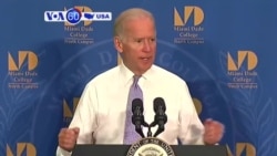 VOA60 America - Biden silent on his possible run for President - 09-03