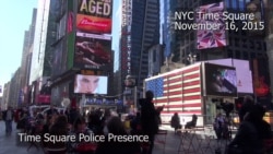 Security Tightened at NY Times Square After IS Threat