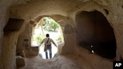 A winery dating back to the third century,carved into a cave in Urgup in central Anatolia, Turkey (File Photo)