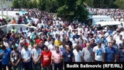 Srebrenica - Potočari - Religious ceremony for the victims of Srebrenica genocide 1995 - Jully 11th 2021