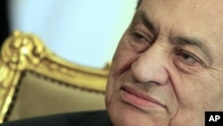 Hosni Mubarak (file photo)