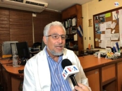 El epidemiólogo Leonel Argüello. Foto Daliana Ocaña, VOA.