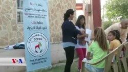 Zarokên Êzidî Yên Bûne Qurbanên Şîdeta DAIŞê Fêrî Zimanê Înglizî Dibin