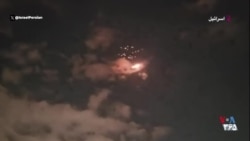 ویدیوی رهگیری یک موشک جمهوری اسلامی با کلاهک خوشه‌ای در اسرائیل
