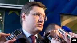 알렉센더 노박 러시아 에너지부 장관.