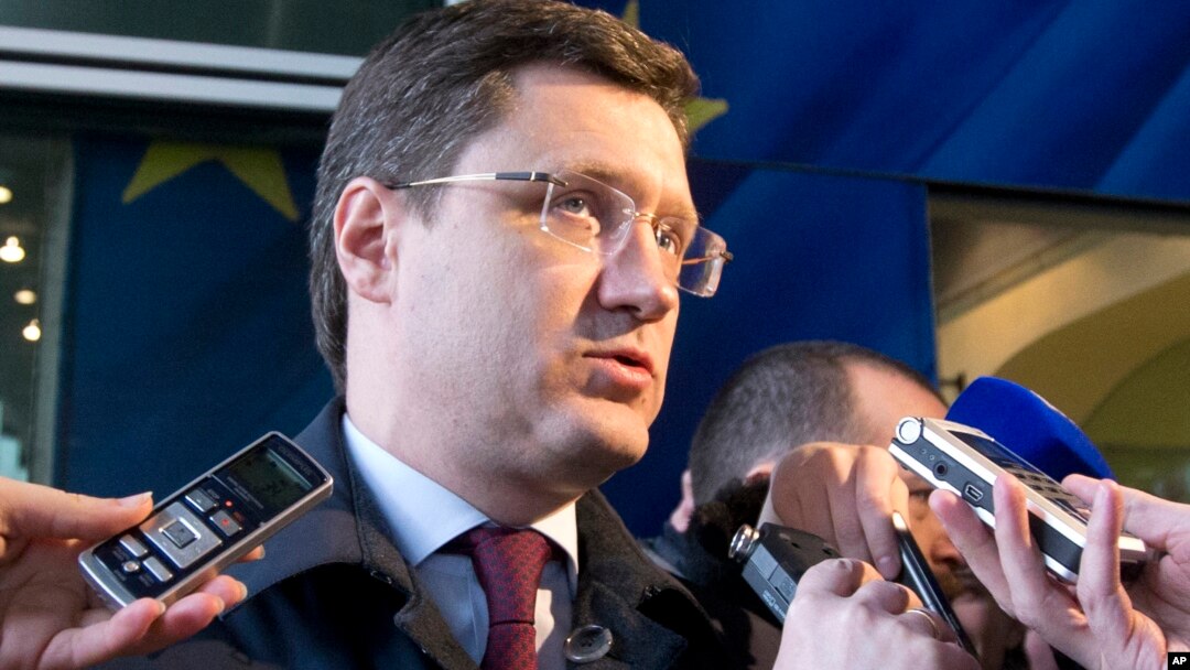Министр энергетики России Александр Новак, Брюссель, 2 марта 2015