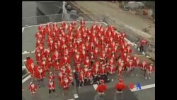 澳大利亚：圣诞老人江南Style