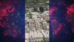 تصاویر هوایی از ویرانی گسترده پس از زمین‌لرزه در لاگوایرا