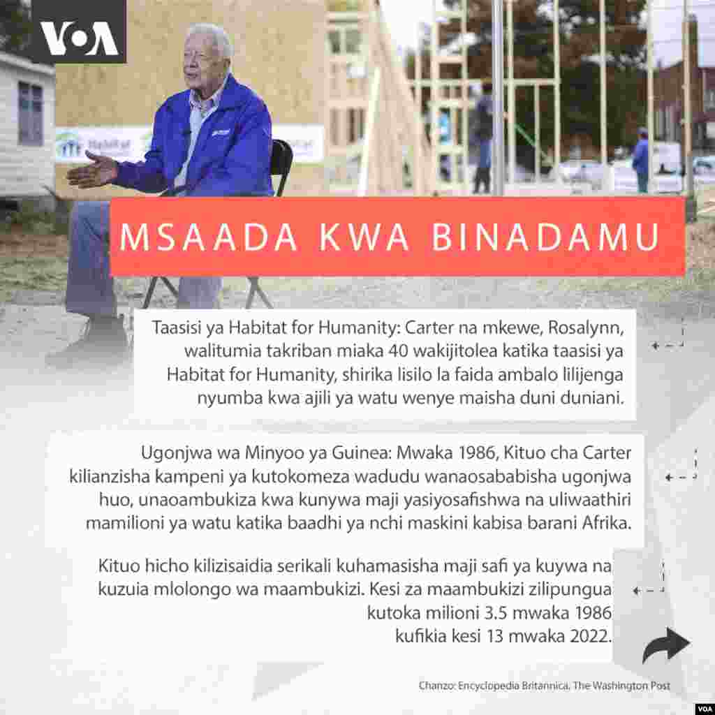 Matukio Makuu Wakati Jimmy Carter Akiwa Rais