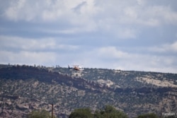 Navajo Nation police used helicopters to search for a missing 94-year-old man, Sept. 17, 2019.