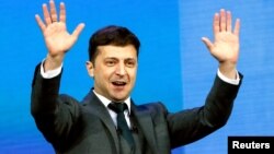 Presiden terpilih Ukraina, Volodymyr Zelensky 