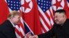 Donald Trump, Presidente americano, e Kim Jong Un, líder da Coreia do Norte, Hanoi, Vietname, 27 Fevereiro 2019