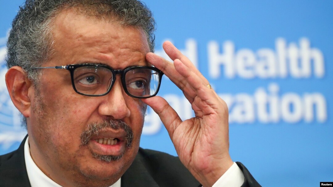 Direktur Jenderal WHO Tedros Adhanom Ghebreyesus 