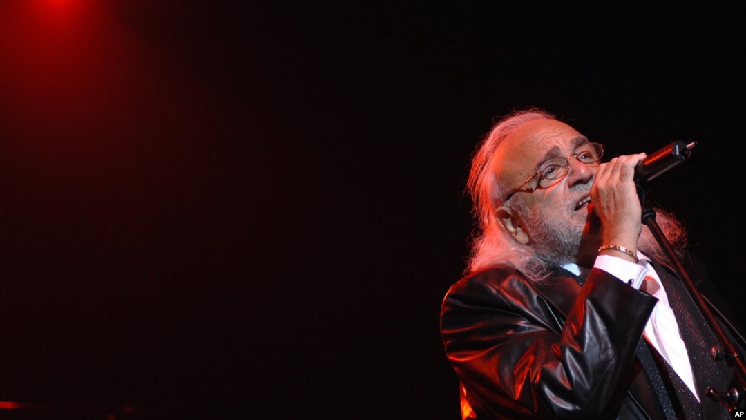 Demis Roussos, foto del 29 de septiembre de 2009.