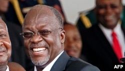 Le président tanzanien John Magufuli, à Dar es Salaam, le 5 novembre 2015. 