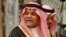 FILE - Saudi Prince Bandar bin Sultan seen at his palace in Riyadh, Saudi Arabia, June 4, 2008.