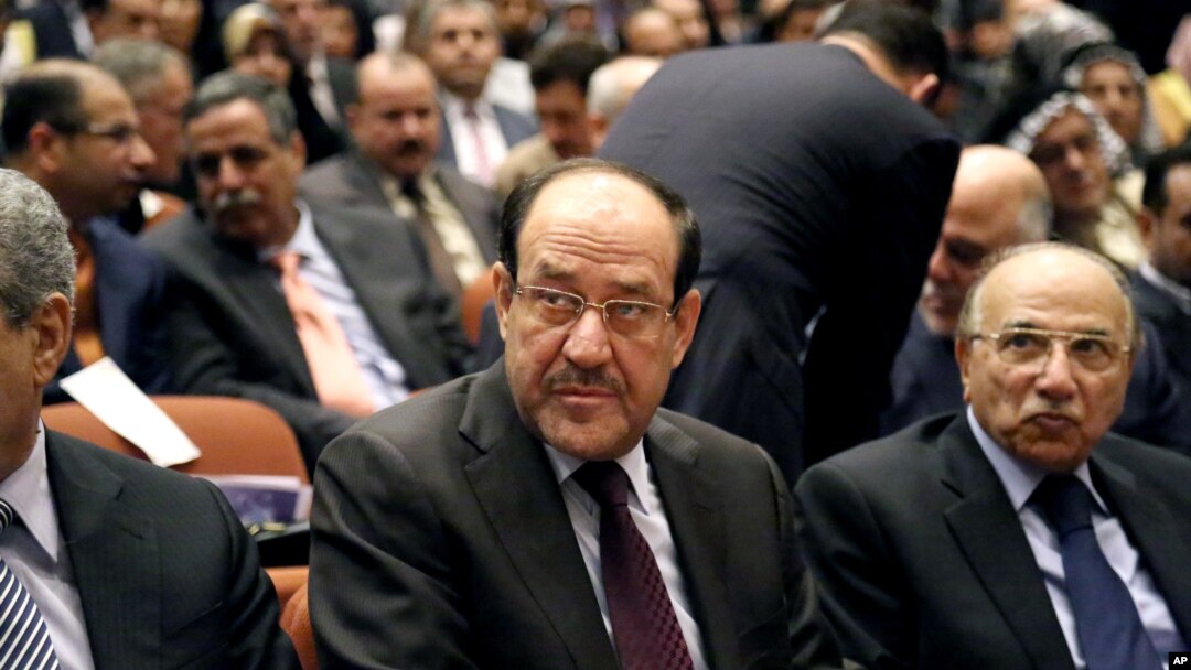 PM Irak Nouri al-Maliki menghadiri sidang parlemen Irak di Baghdad (1/7). 