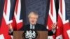 Le Premier ministre britannique Boris Johnson tient une conférence de presse à Downing Street sur le résultat des négociations sur le Brexit, à Londres, le 24 décembre 2020 (Paul Grover / Pool via Reuters)