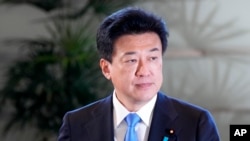 日本首相任命立场亲台的木原稔担任新的防卫大臣。（美联社）