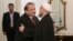 Iranian President Hassan Rouhani (R) welcomes Pakistani Prime Minister Nawaz Sharif for their meeting in Tehran, Iran, Jan. 19, 2016. Iran and Pakistan are looking to improve bilateral ties, but still face a few hurdles.