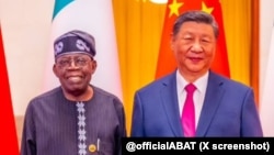 Shugaban Najeriya Bola Tinubu da takwararsa na China Xi Jinping