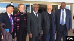 Koffi Annan and other eminent persons are in Zimbabwe assessing the electoral process ahead of crucial July 30 polls. (Photo: Jonga Kandemiiri)