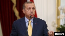 FILE - Turkey's President Recep Tayyip Erdogan, July 31, 2015. 