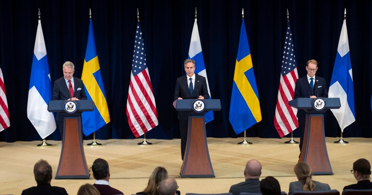 Finland and Sweden Ready to Become Members of NATO Alliance
