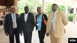 Bamwe mu banyepolitike b'Abarundi mu biganiro i Arusha