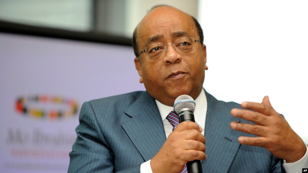 Mo Ibrahim waa maal qabeenka maal-geliya qiimeyntan