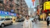 Pictured in New York's Chinatown on September 25, 2024, Documented reporter April Xu covers the city's Chinese immigrant community.