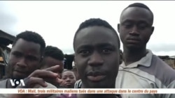 Le grand marché de Bouaké incendié