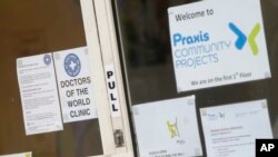 A general view of a clinic in east London, March 23, 2018. To track down refugees in Britain who may have broken immigration rules, the government is controversially turning to the doctors who treat them for information, although data sharing could make migrants nervous about getting medical attention.