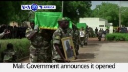 VOA60 Africa - Mali opens an investigation into the killing of 17 soldiers