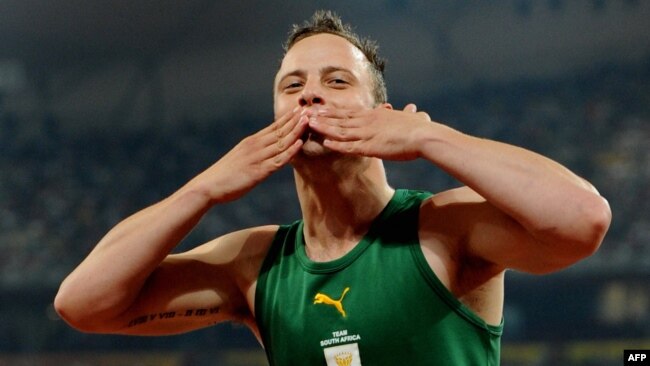 Pistorius, 2004, 2008 ve 2012 Paralimpik Olimpiyatları’nda altın madalya kazanmıştı.