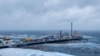 Foto ilustrasi yang menunjukkan salju yang menyelimuti wilayah Galveston, Texas, pada 21 Januari 2025. (Foto: Michael Grimes/409 Dronegraphy via AP)