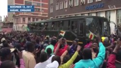 Crowds in Zimbabwe Take Part in Anti-Mugabe Protests