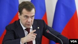 Presiden Rusia, Dmitry Medvedev