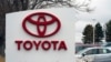 Logo Toyota terlihat di Lakewood, Colorado. (Foto: AP)